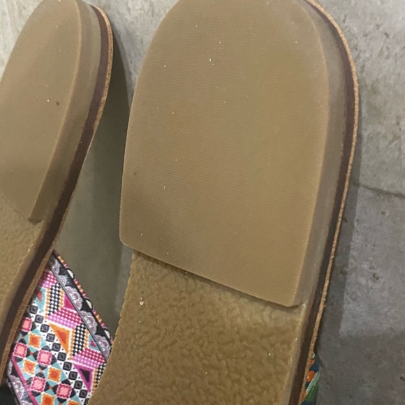 Johnny Was sandals. Comfortable all leather sandals. Size 7. - Picture 6 of 9